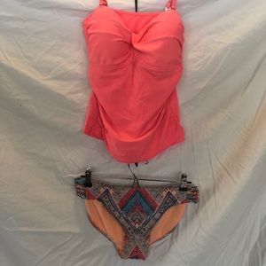 Tankini swim suit.